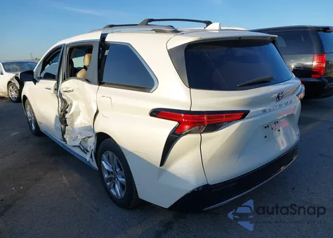 2021 Toyota Sienna Limited from USA, damaged, VIN 5TDZRKEC1MS025276
